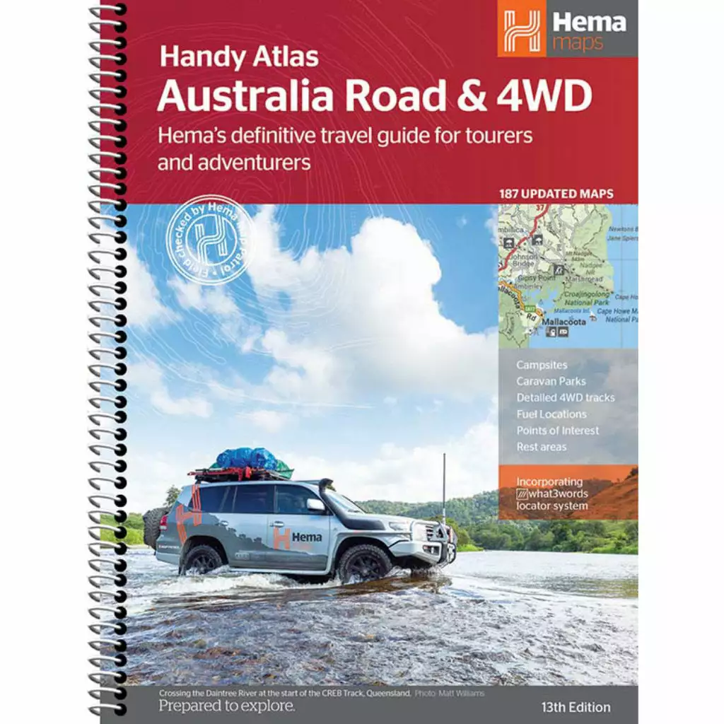 Hema Australian Road And 4WD Atlas (Handy) - Image 2