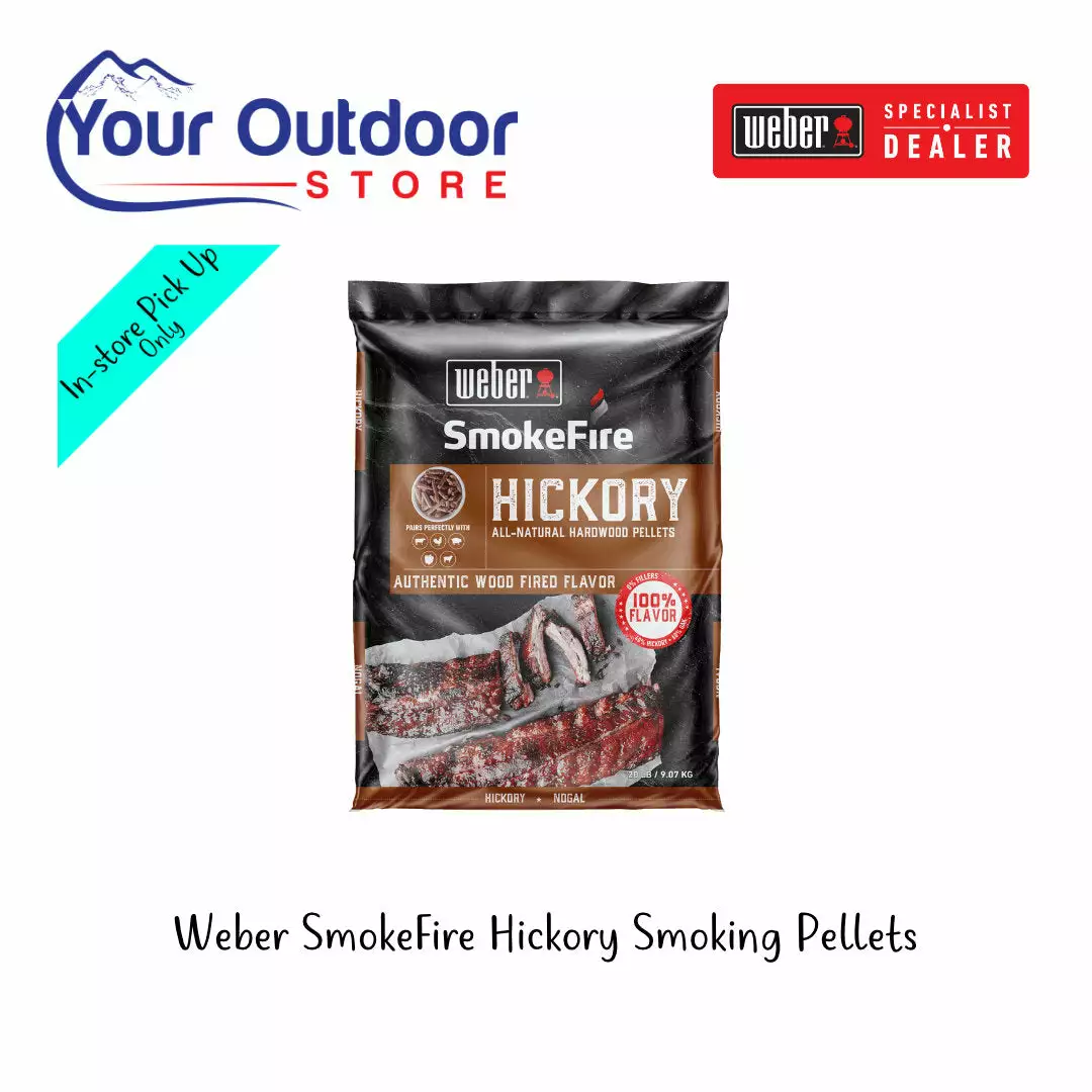 Weber SmokeFire Hickory Smoking Pellets