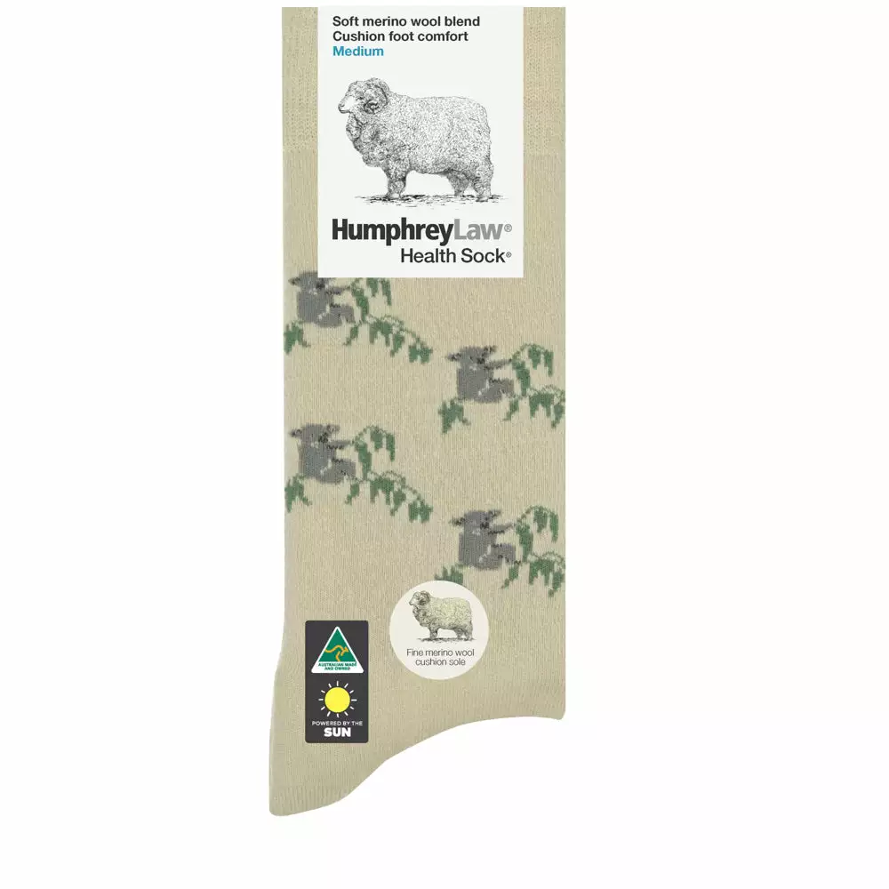 HumphreyLaw Fine Merino Wool Cushion Sole Health Sock - Kolala - Image 4