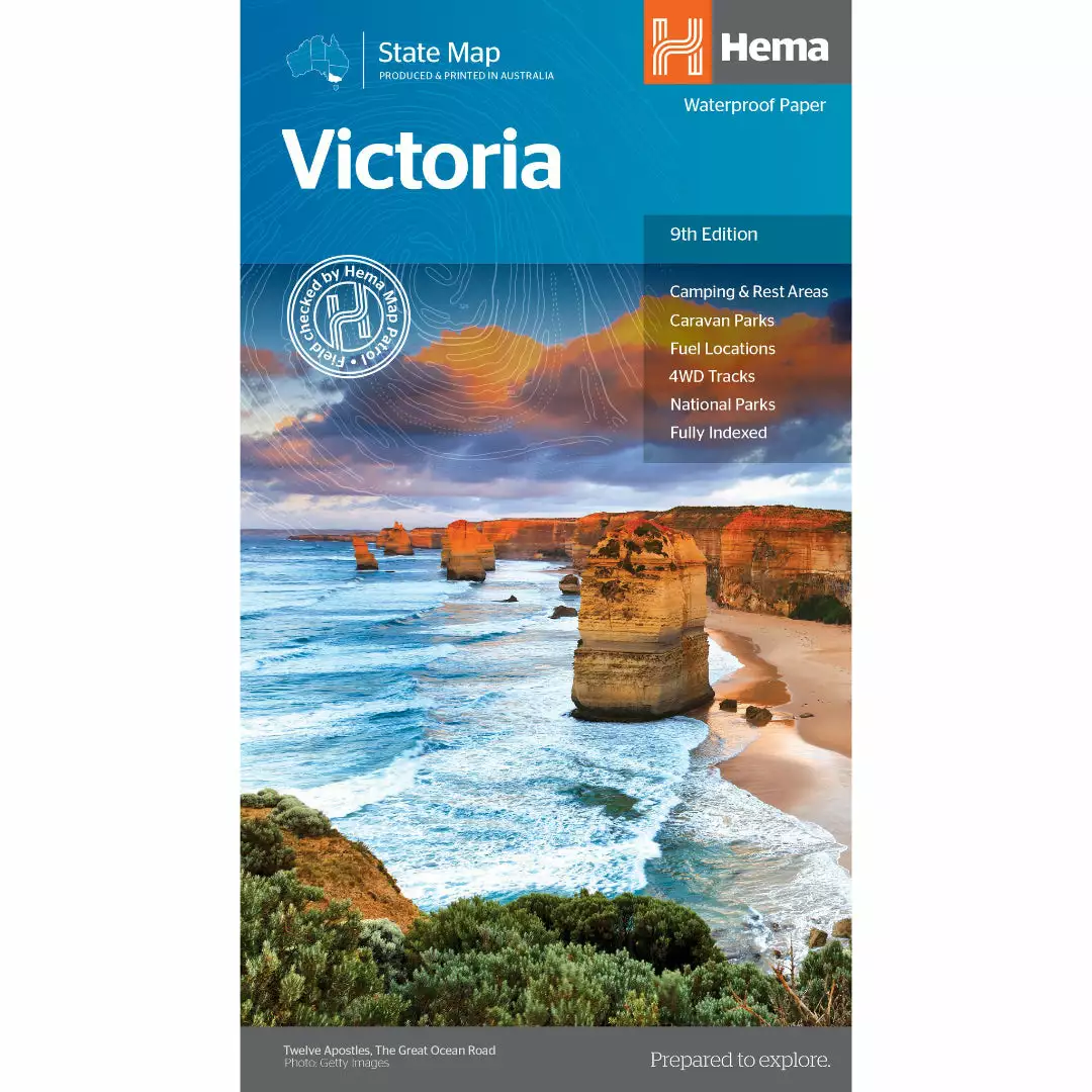 Hema Victoria State Map 9th Edition - Image 2
