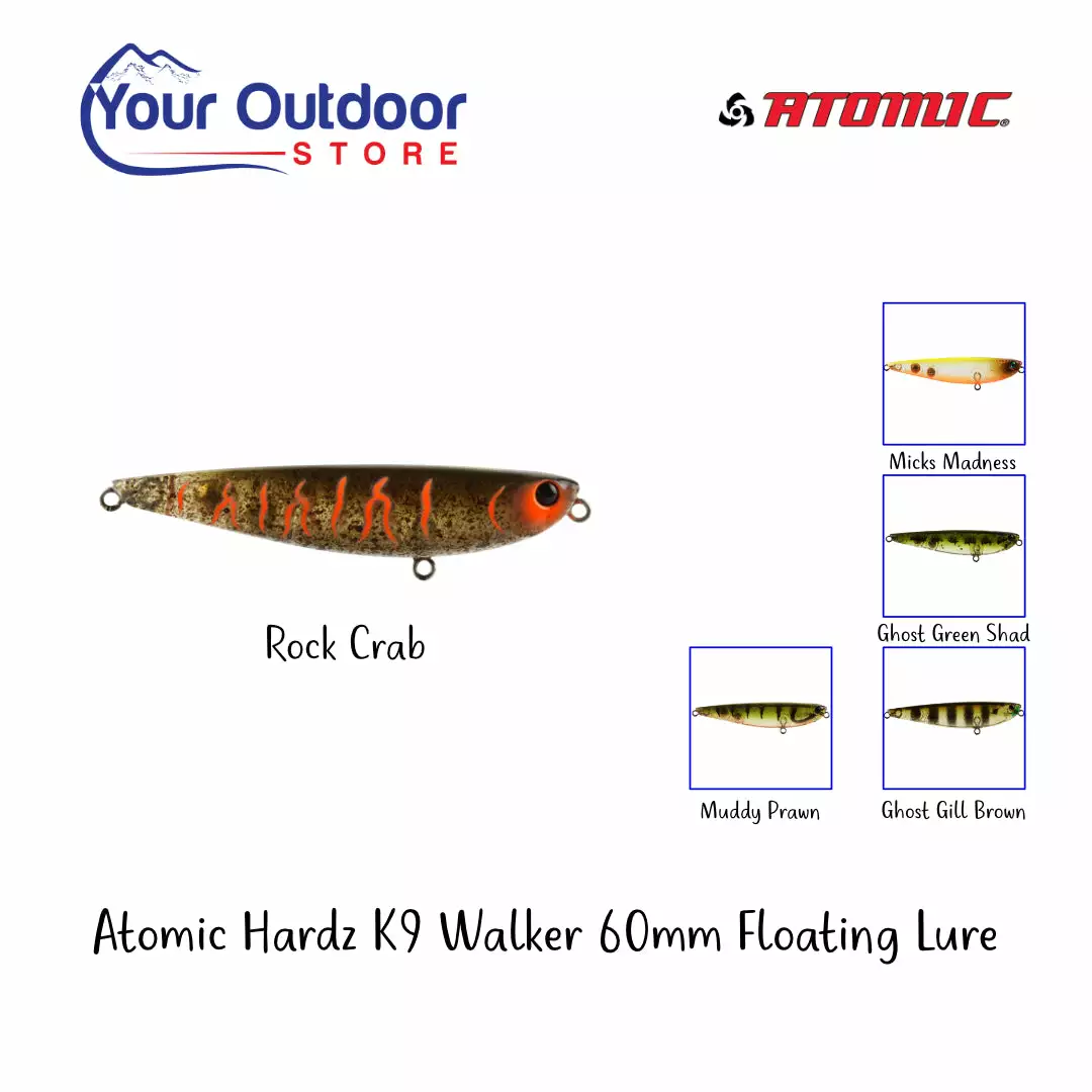 Atomic Hardz K9 Walker 60 Floating Lure - Image 5