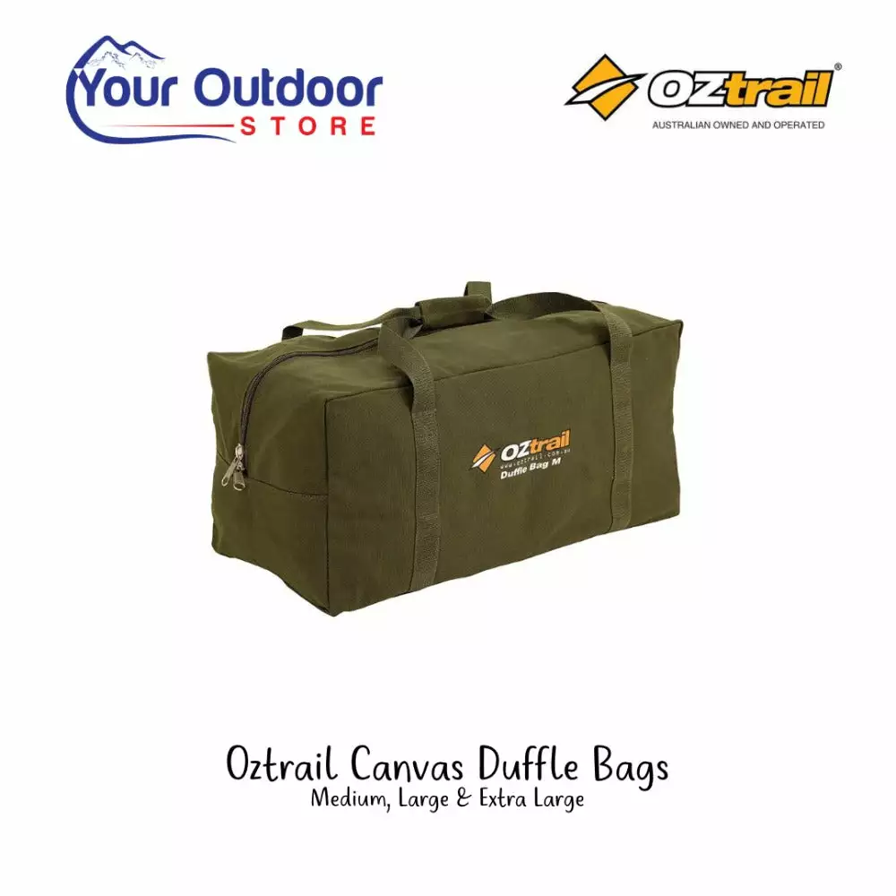 Oztrail Canvas Duffle Bag