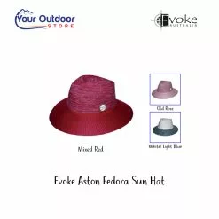 Evoke Aston Fedora Sun Hat