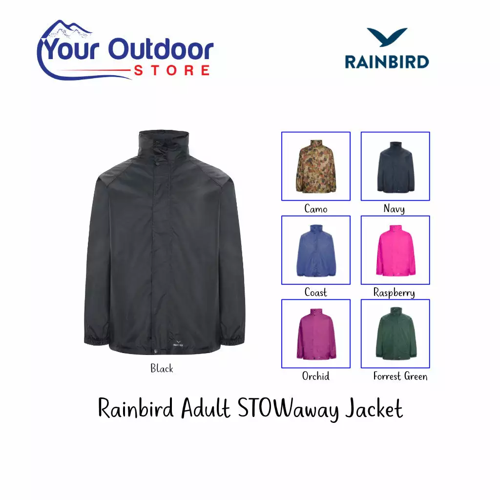 Rainbird Stowaway Adults Jacket