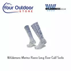 Wilderness Wear Merino Fleece Over Calf Sock