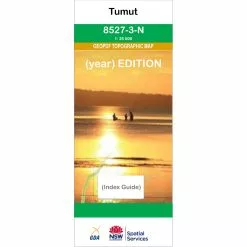 Australian Bush And Country Maps Tumut 8527-3-N NSW Topographic Map 1 25k