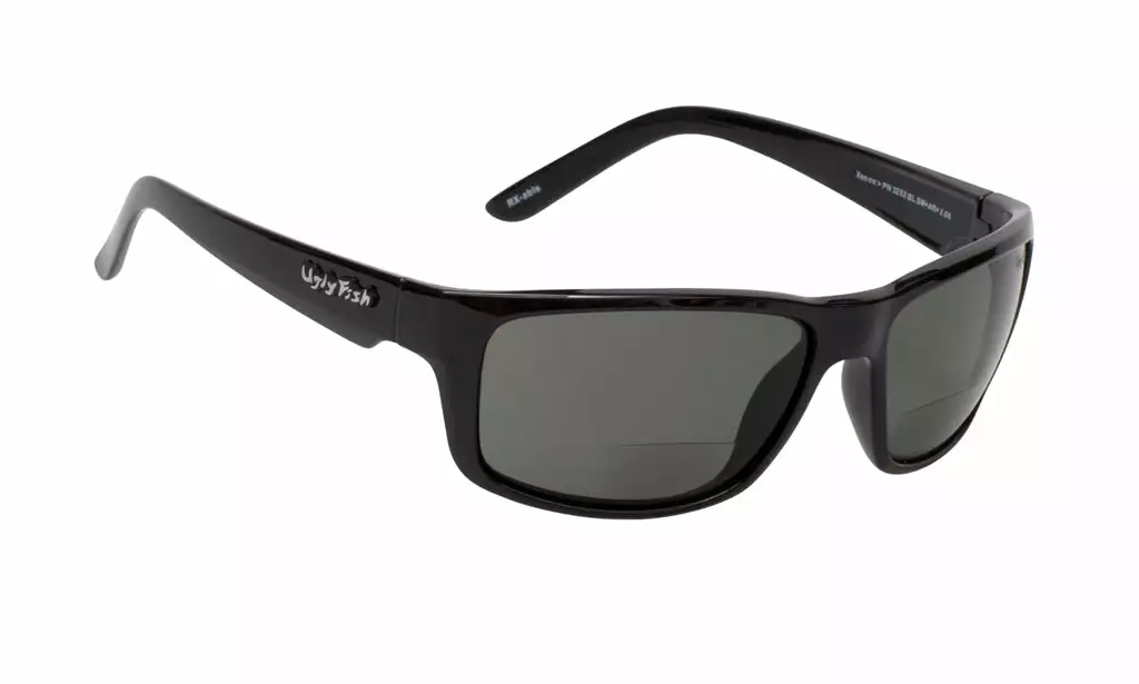 Ugly Fish Adult Bifocal Polarised Xenon Sunglasses BL.SM+AR+2.00