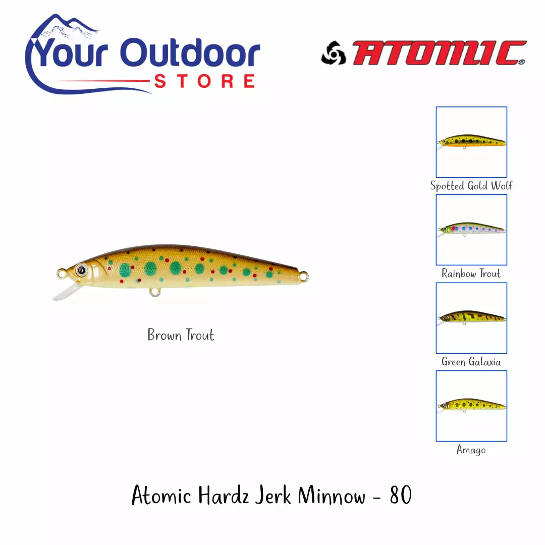 Atomic Hardz Jerk Minnow 80 Suspending - Image 2