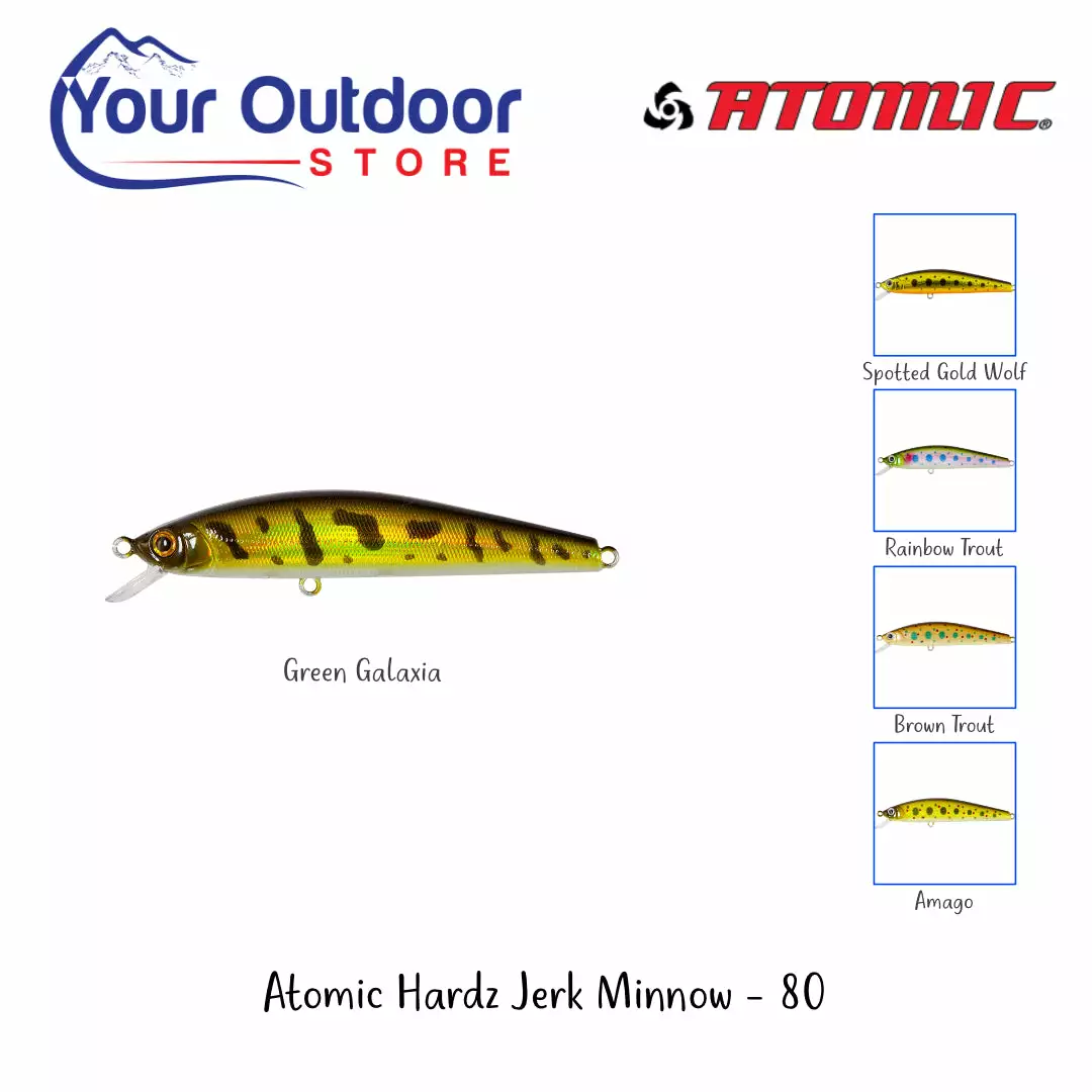 Atomic Hardz Jerk Minnow 80 Suspending - Image 3