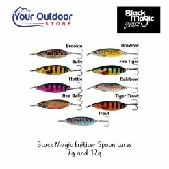 Black Magic Enticer Spoon Lure