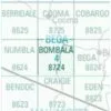 Australian Bush And Country Maps Bombala (NSW) 8724 Topographic Map 1 100,000 Scale