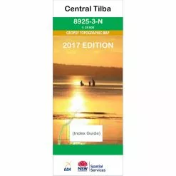 Australian Bush And Country Maps Central Tilba 8925-3-N NSW Topographic Map 1 25k