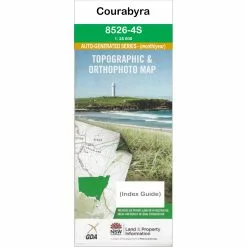 Australian Bush And Country Maps Courabyra 8526-4-S NSW Topographic Map 1 25k