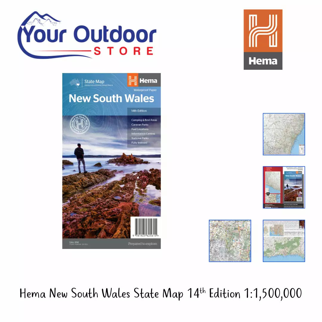 Hema New South Wales State Map 14th Edition