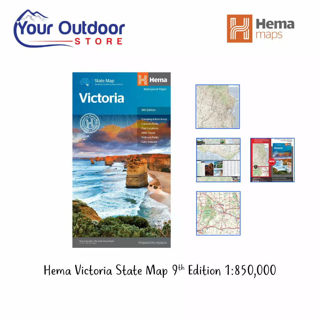 Hema Victoria State Map 9th Edition