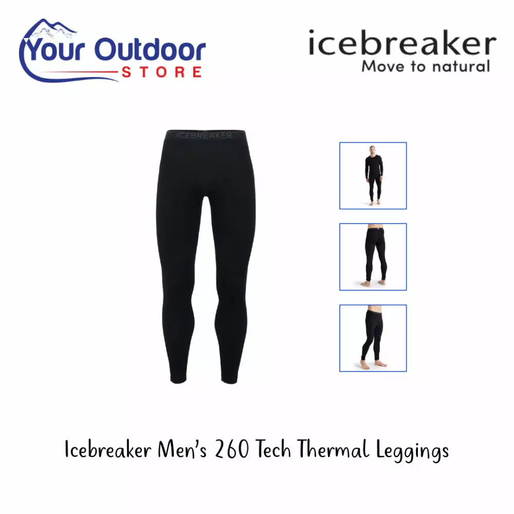 Icebreaker Mens Merino 260 Tech Leggings
