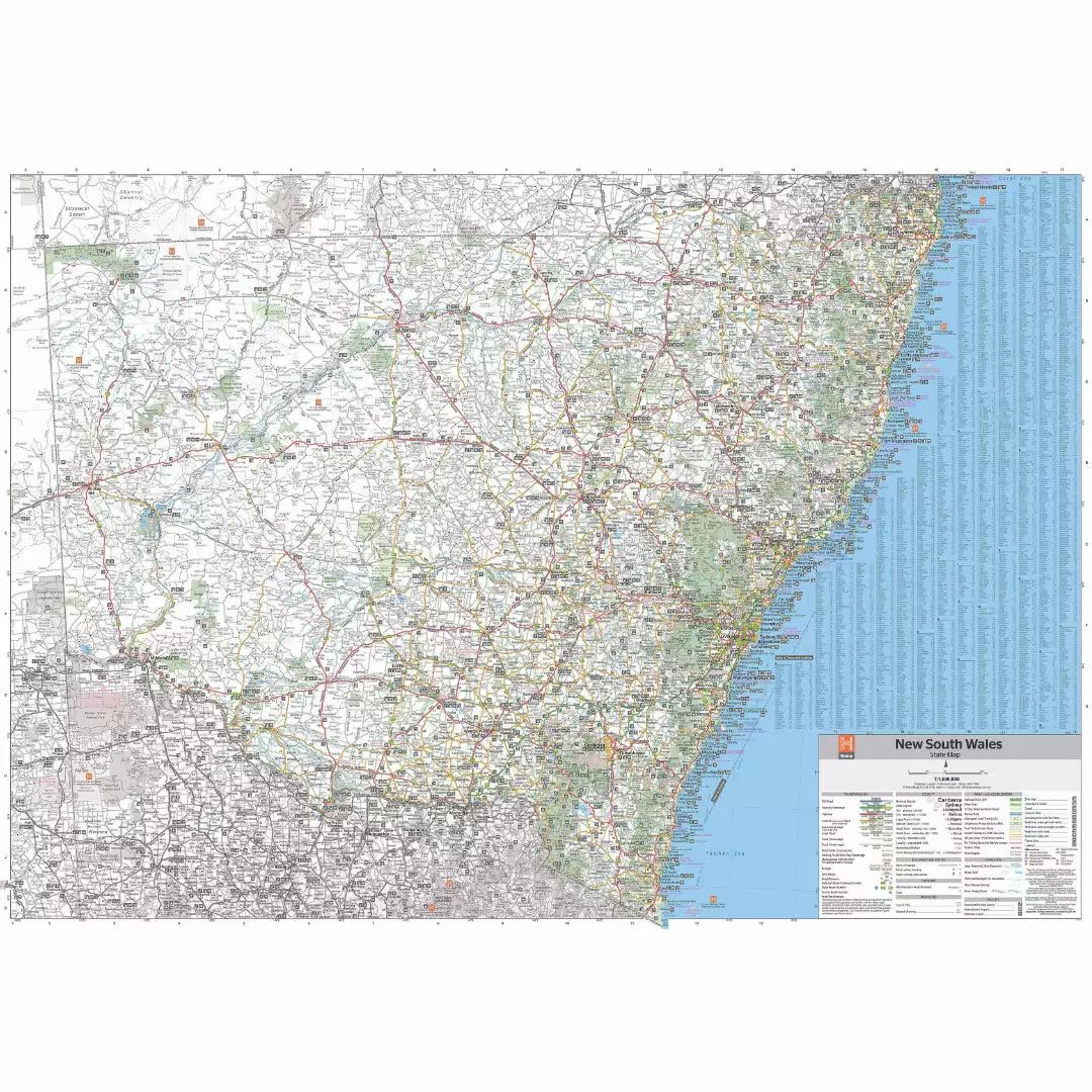 Hema New South Wales State Map 14th Edition - Image 6