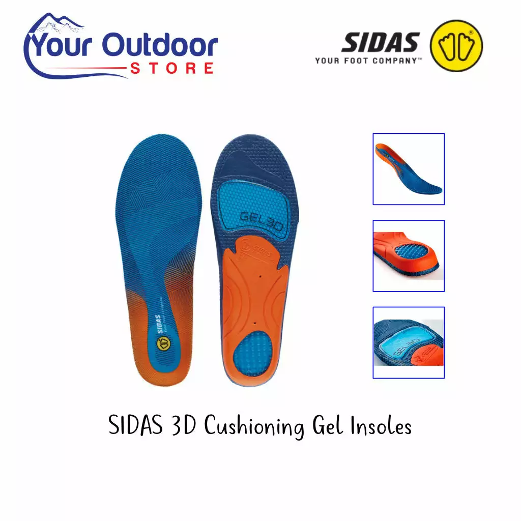 Sidas Cushioning Gel 3D Insoles