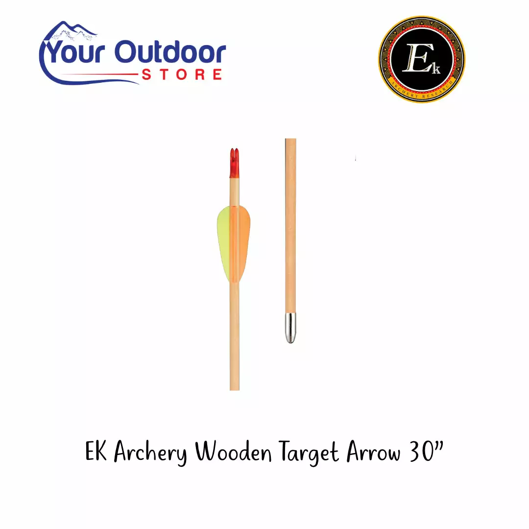 EK Wooden Target Arrow 30in